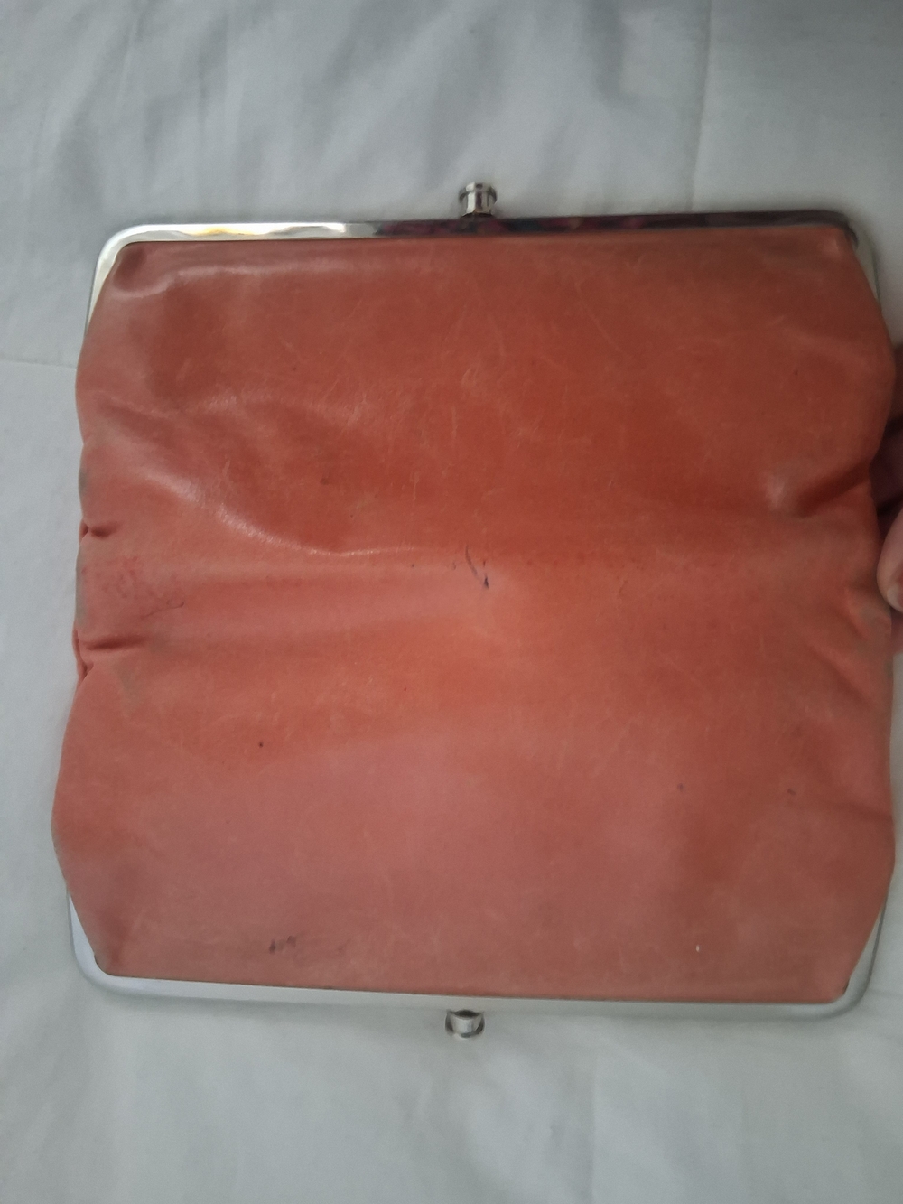 HOBO Coral Leather Frame Clutch - Picture 5 of 7